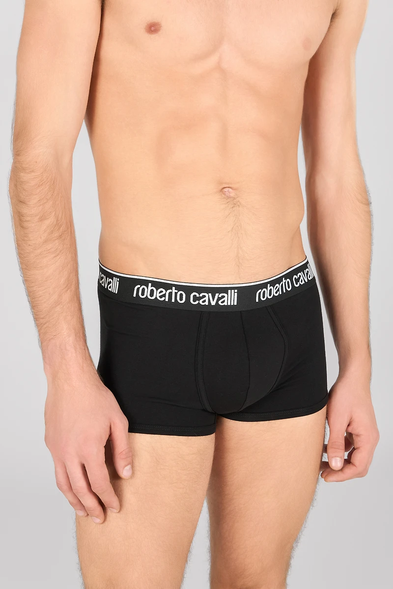 Set of two boxer shorts with logo band