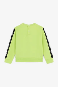 Logo-Stripe Sweatshirt