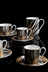Ray Of Gold 2 Coffe Cups In Gift Box