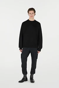 Sweatshirt With Mirror Snake Monogram Embroidery