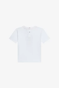 Optical White T-Shirt with RC Monogram