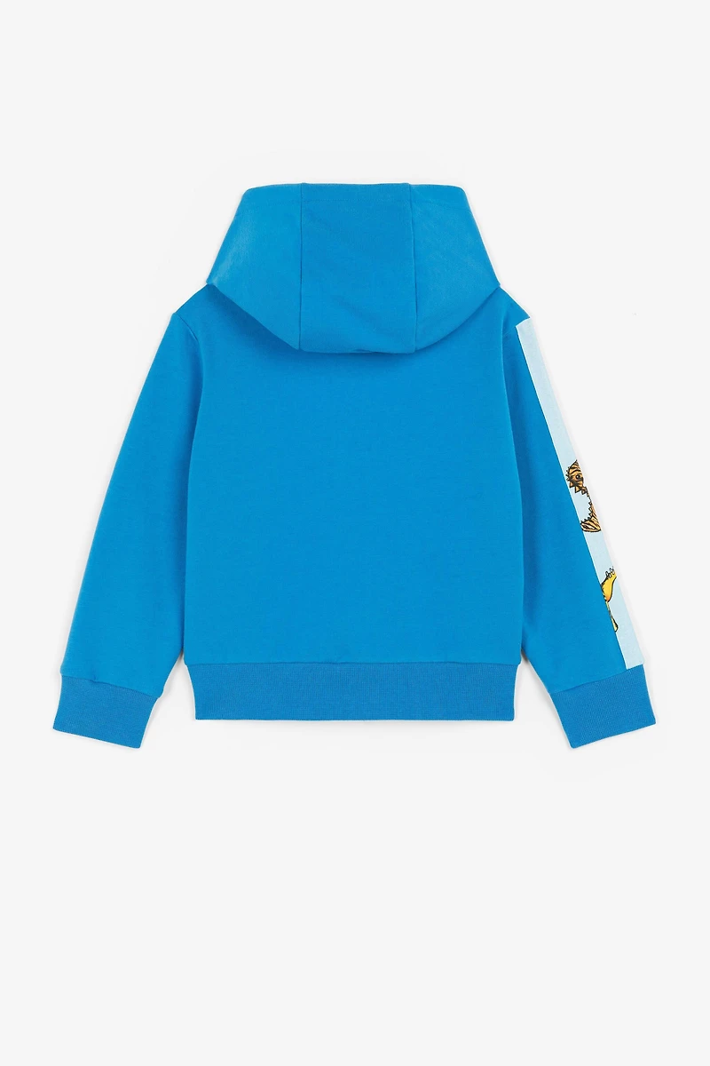 Logo-Print Zip Hoodie