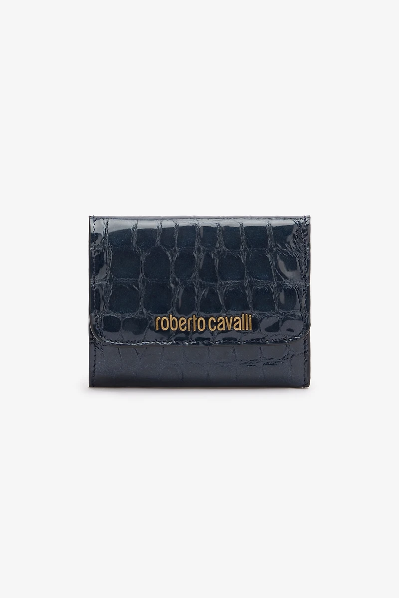 Cardholder With Crocodile Print
