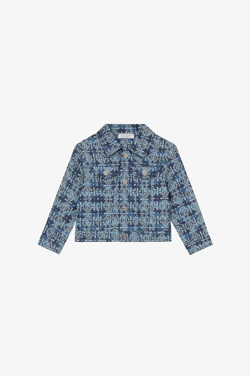 RC Monogram Jacket With Lettering