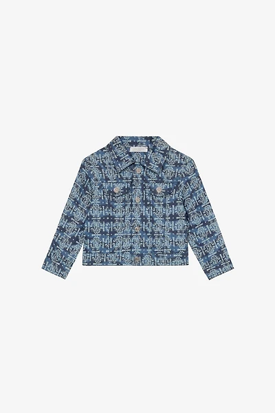RC Monogram Jacket With Lettering