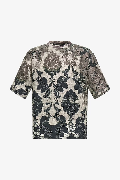 Broccato Print T-Shirt