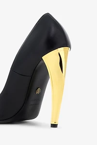 Fang Heel Pumps