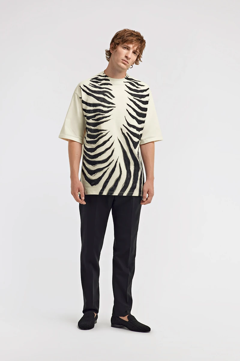Zebra print T-shirt