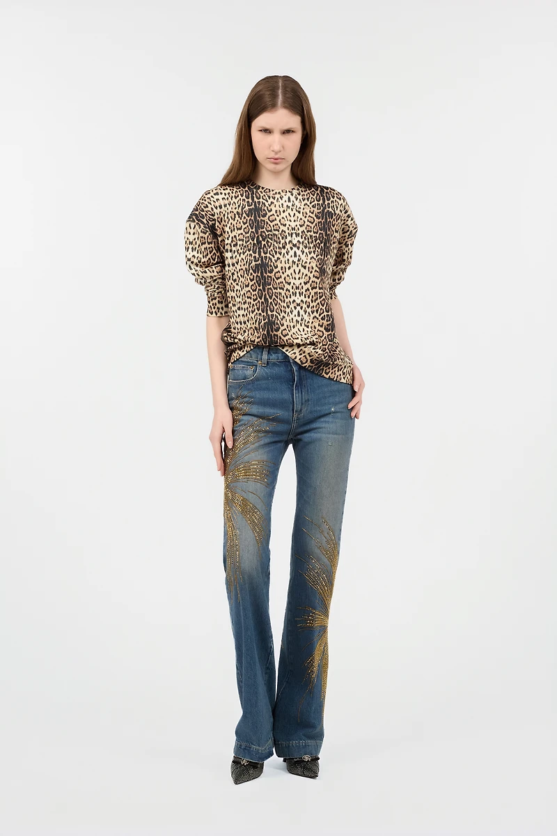 Jaguar Print Sweatshirt