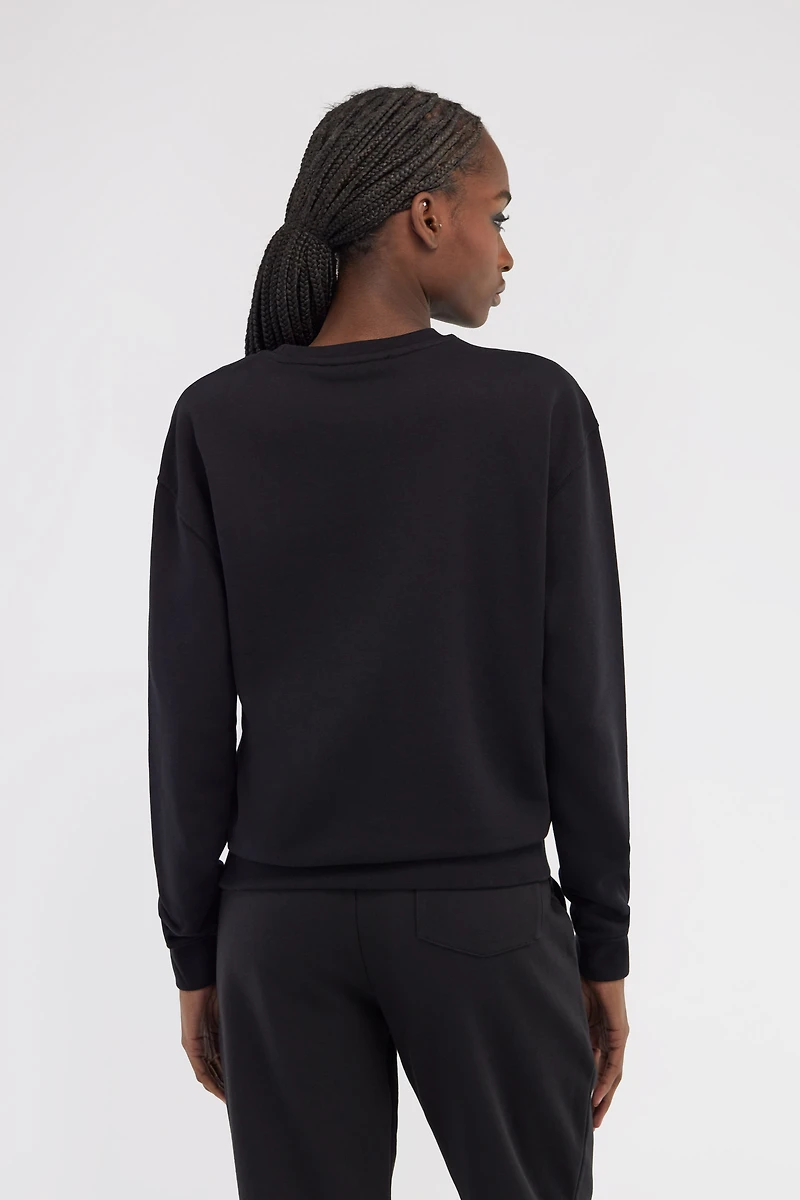 Sweatshirt with signature