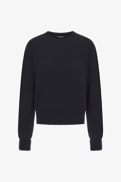 Cropped Knit Sweater