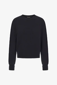 Cropped Knit Sweater