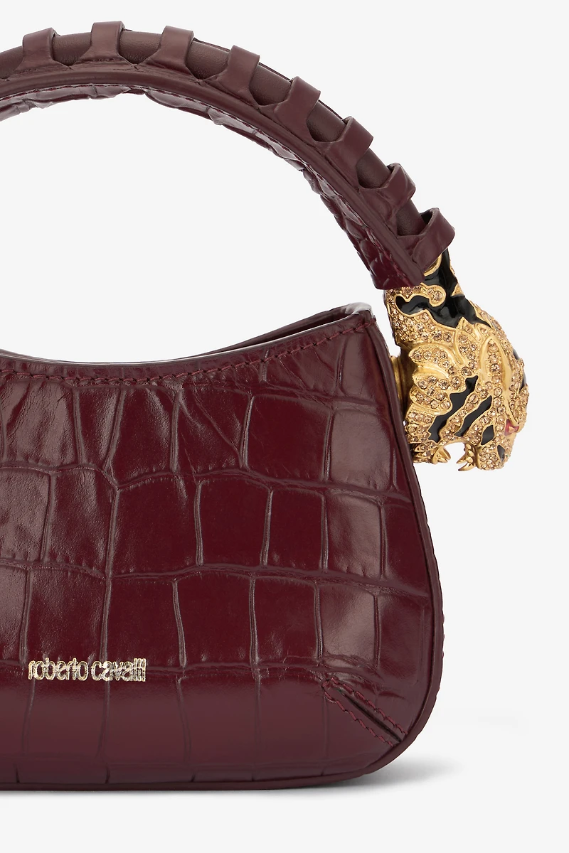 Mini Roar Bag With Crocodile Print