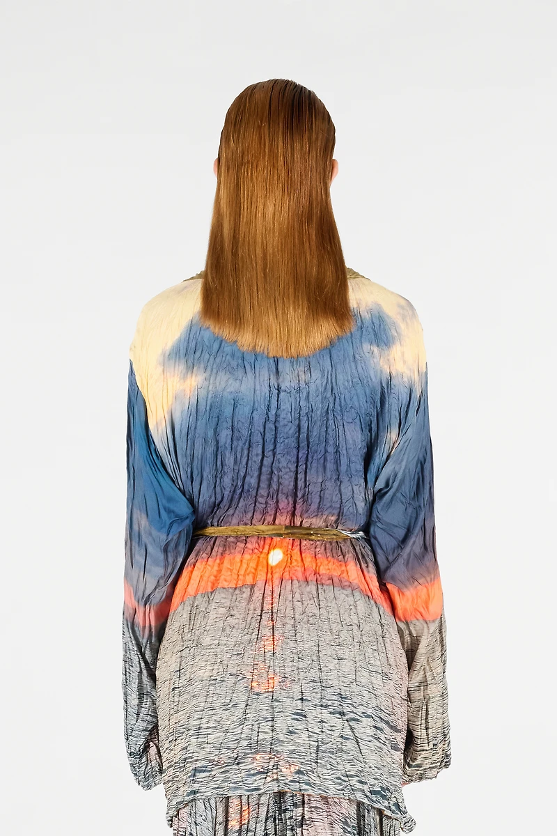 Sunrise Print Jacket