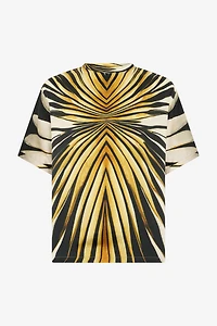 Ray Of Gold Print T-Shirt
