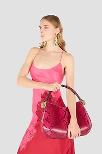 Python-Print Hobo Roar Bag