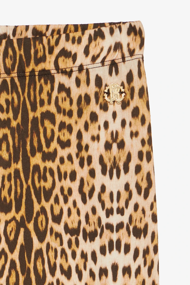 Sport Pants With Jaguar Skin Print