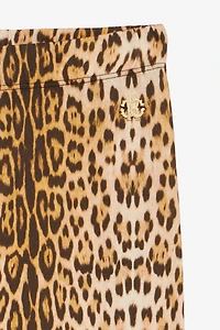 Sport Pants With Jaguar Skin Print