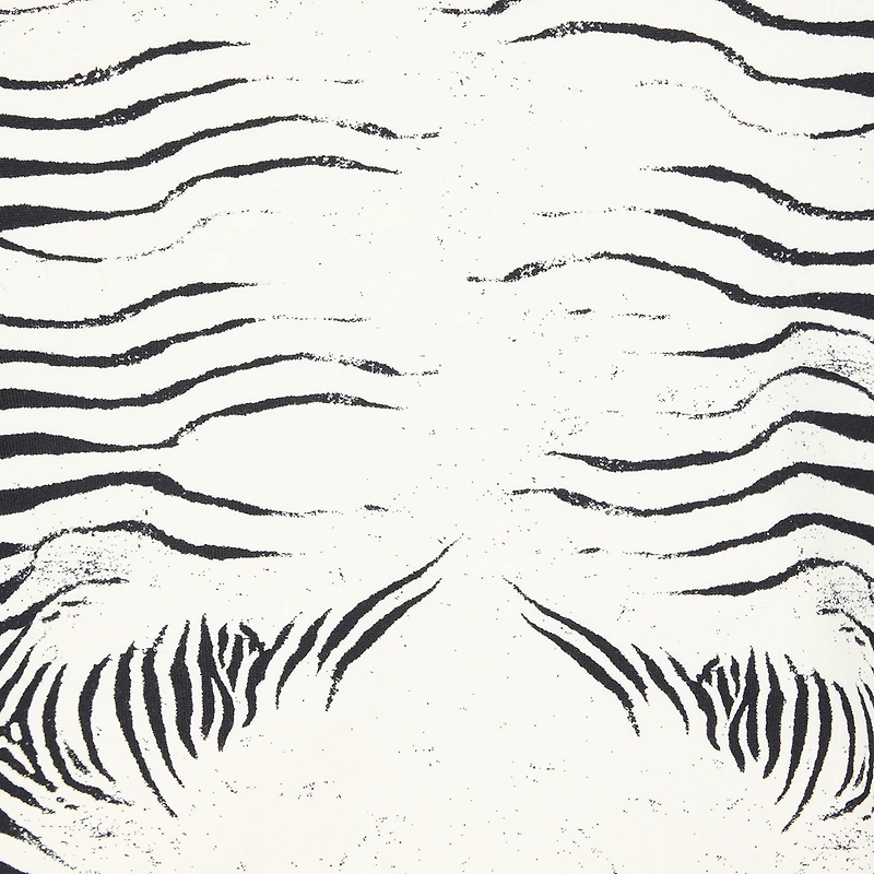 Zebra-Print Sweatshirt With Logo