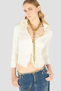 Necklace With Fang Charm