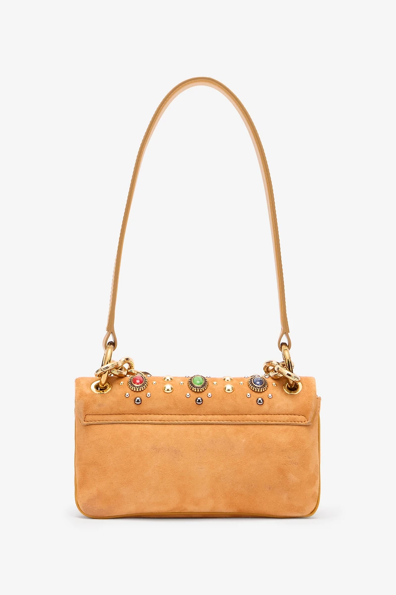Small Bag With Stones And Chain