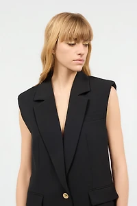 Single-Breasted Blazer Dress