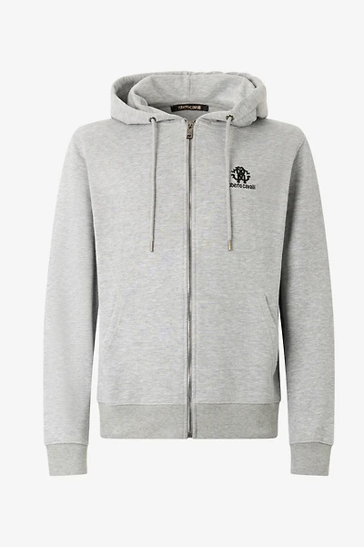Grey Hoodie with Zip