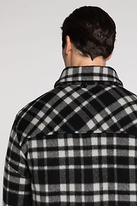 Plaid Duffle Coat