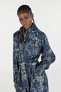Jumpsuit With Leopard Print