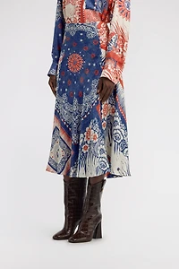 Bandana Print Skirt