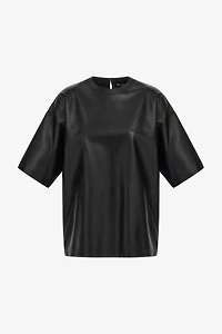 Leather T-shirt
