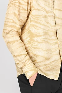 Tiger Skin print shirt