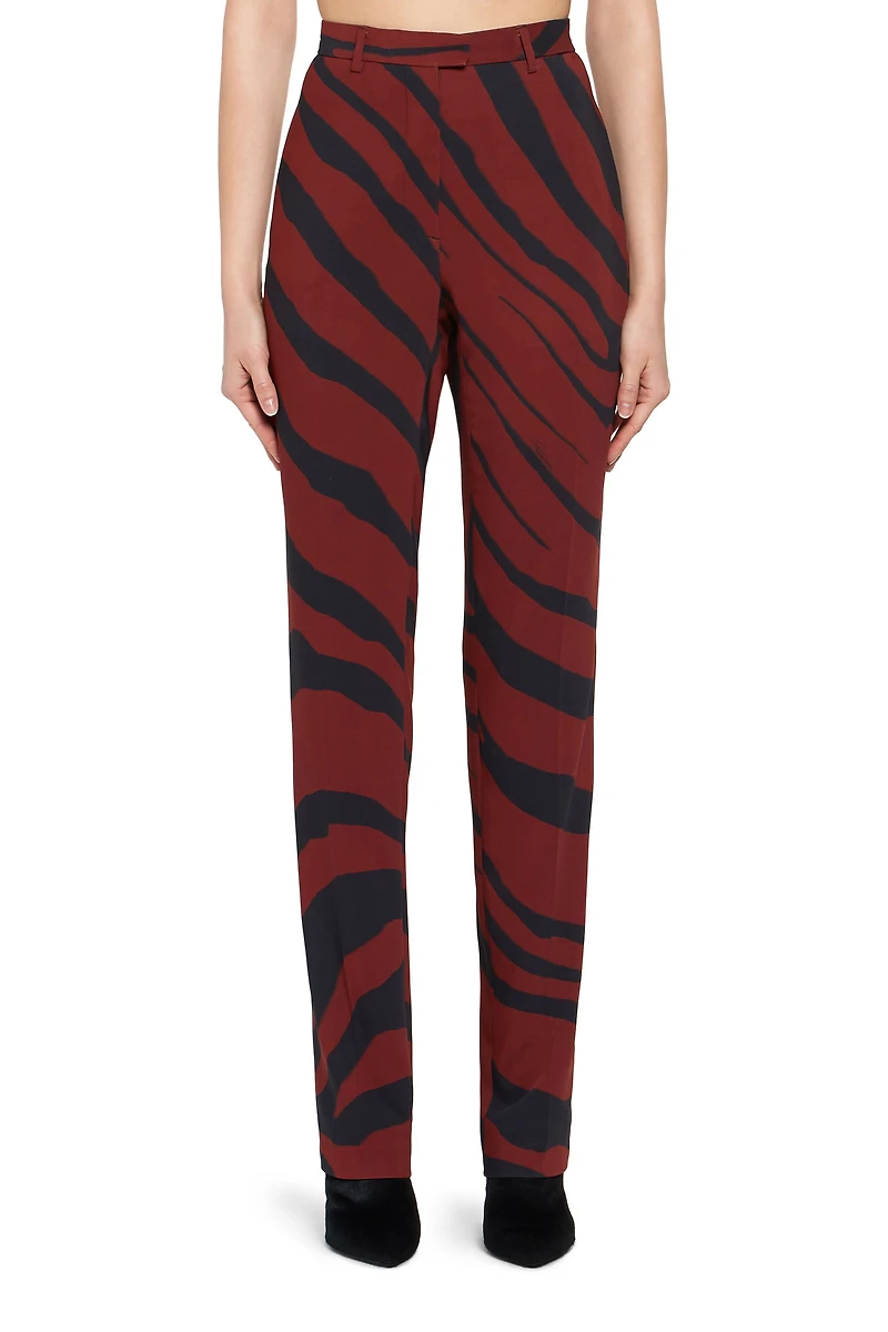 Zebra print trousers