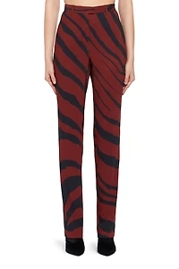 Zebra print trousers