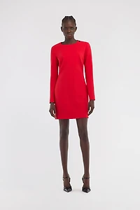 Long-sleeve dress with RC