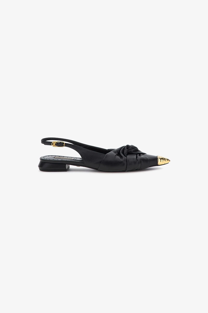 Le Pettegole slingback with decoration