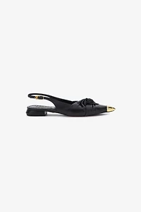 Le Pettegole slingback with decoration