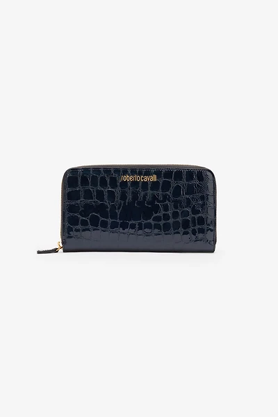 Wallet With Crocodile Print