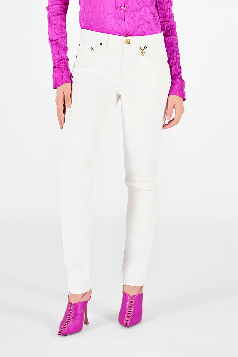 Slim Fit Denim Trousers
