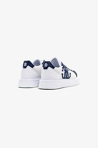 Leather Sneakers with Logo