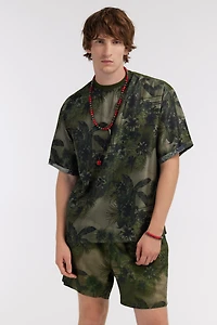 T-shirt with Hawaii Green print