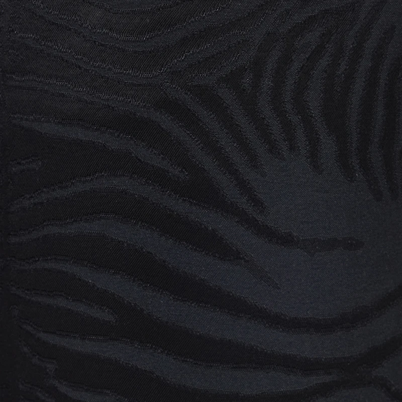 Flared Pants With Tiger Skin Pattern