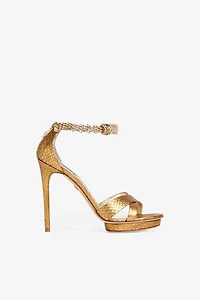 Jewel panther sandals