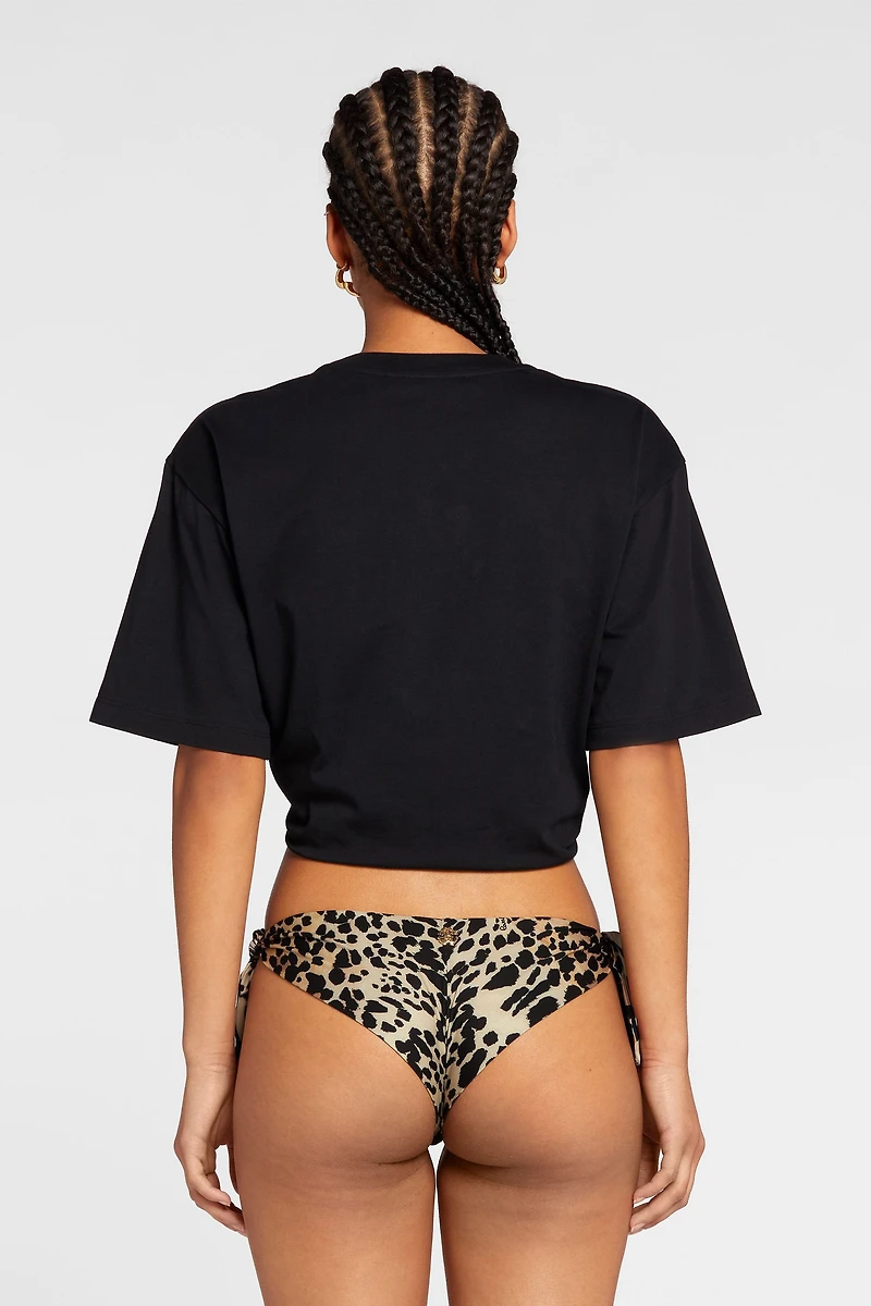 Queen Of Sicily-Print Bikini Briefs