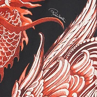 Printed Silk Bowling Shirt