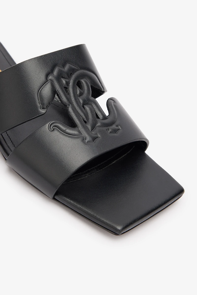 Slides With Square Toe