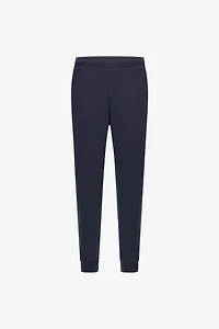 Navy Blue Trousers Joggers Monogram RC