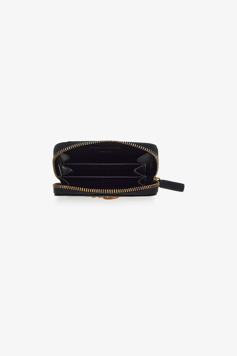 Wallet with Monogram RC and zip