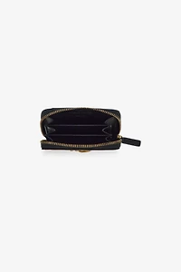 Wallet with Monogram RC and zip