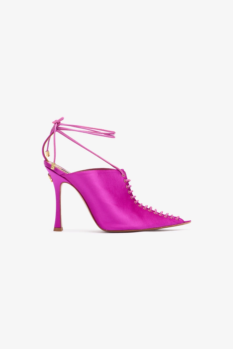 Lace-Up Mules